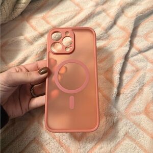 Stylish Pink Phone Case iPhone 16 pro max